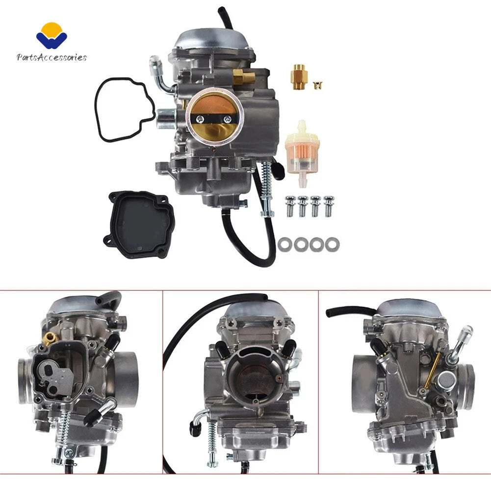 Carburetor & Throttle Cable for Suzuki QuadMaster 500 LTA500F (2000–2001)