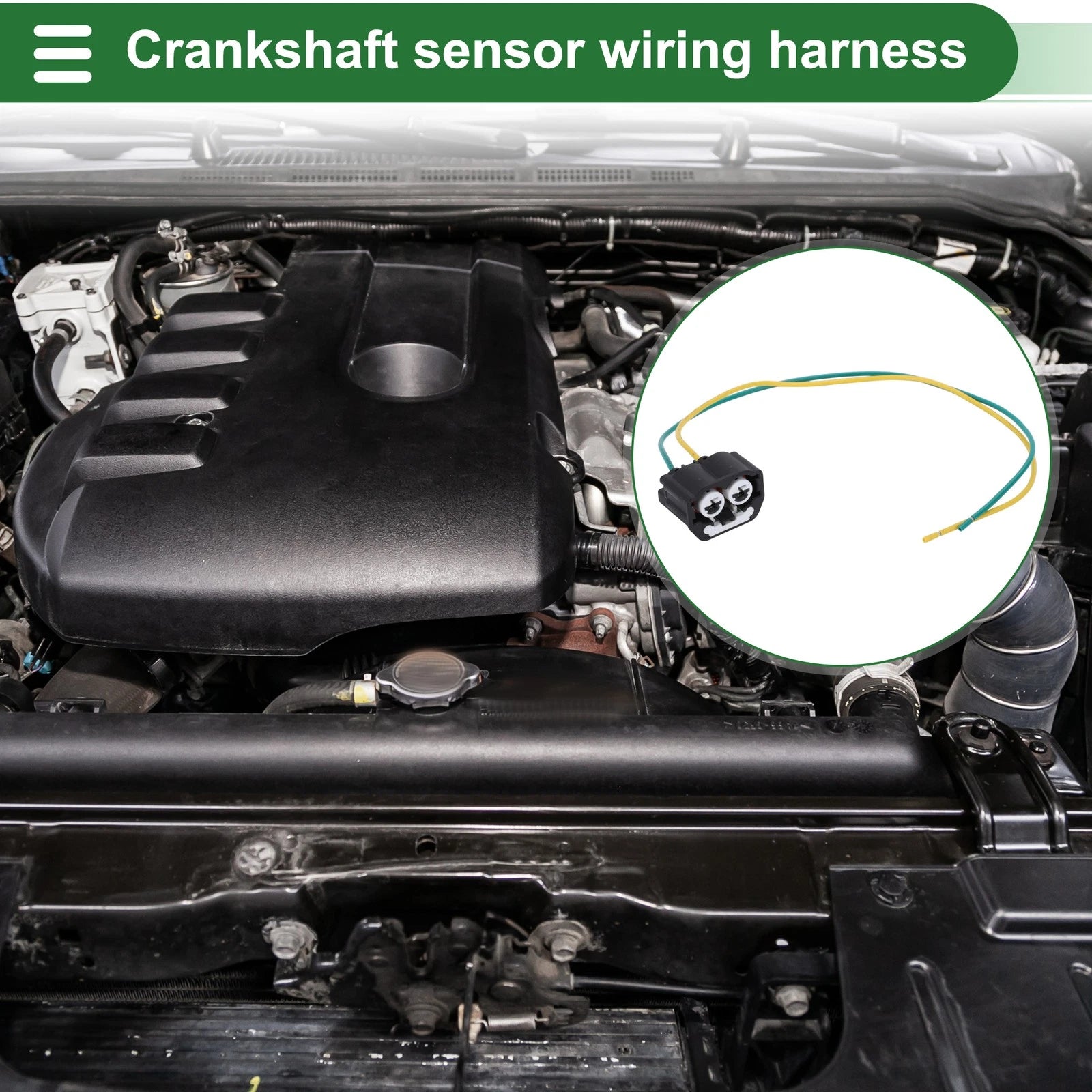 2 Pin Sensor Wiring Harness Replacement for Lexus CT200h (2011–2017)