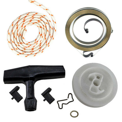 Recoil Starter Handle Rope Pulley Spring Kit for Stihl 034 036 044 046 M