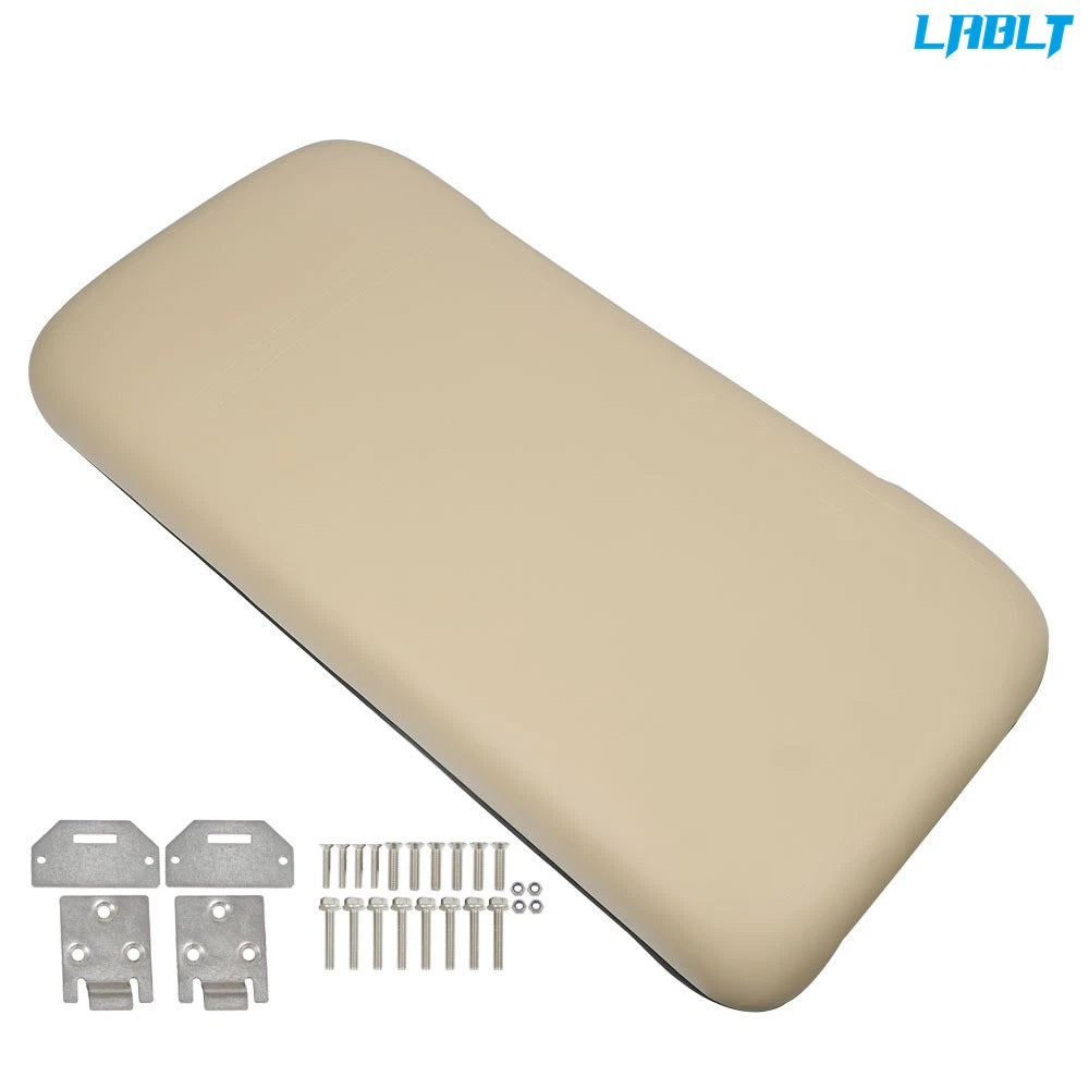 Front Seat Bottom for E-Z-GO TXT (1994–2013) - Tan, Includes Hardware