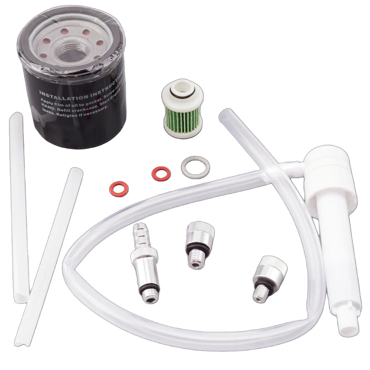 For Outboard Oil & Filter Change Kit Yamaha Oil Filter 1WD-E3440-00-00