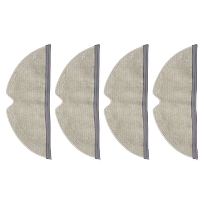 Set of 4 Microfibre Pads for Q8 MAX MAX Plus Robot Vacuum Cleaner