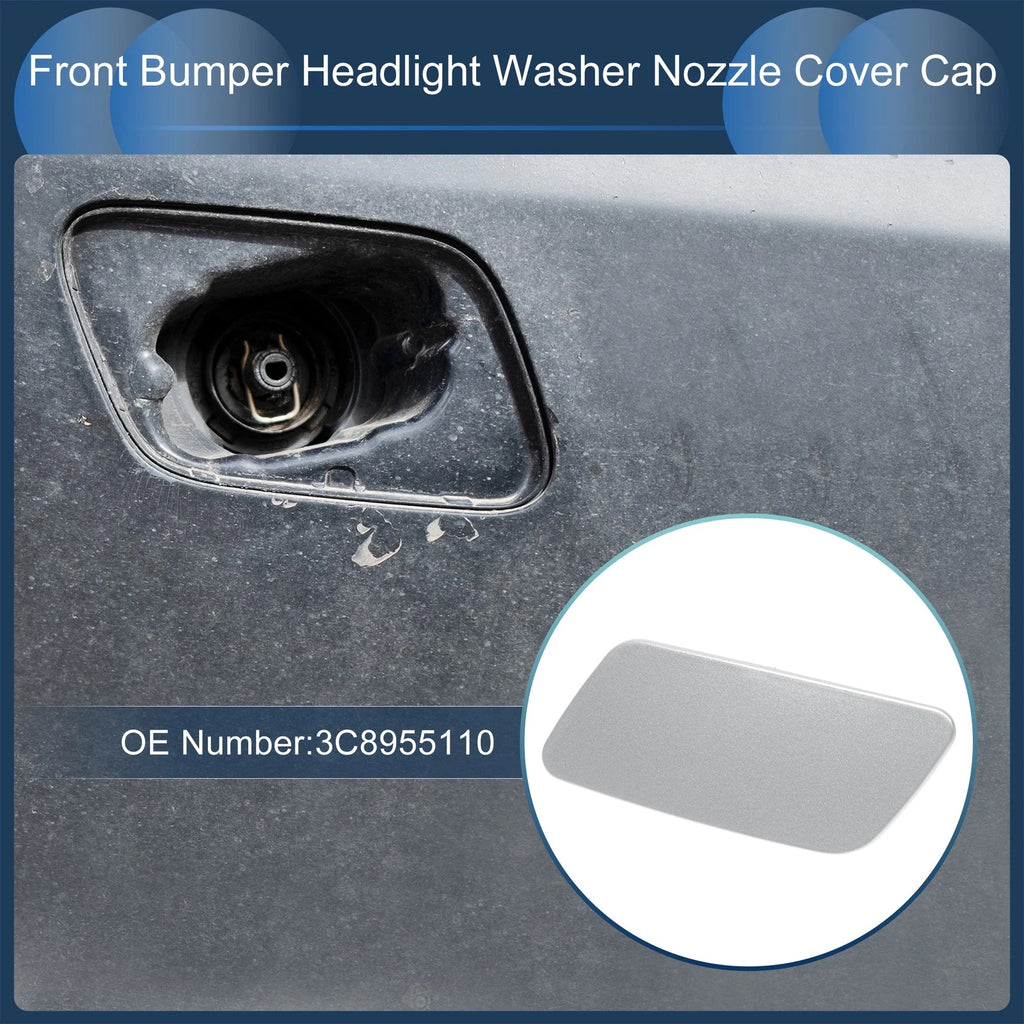 Front Right Washer Nozzle Cover Cap Replacement for Volkswagen Passat CC (2008–2012)