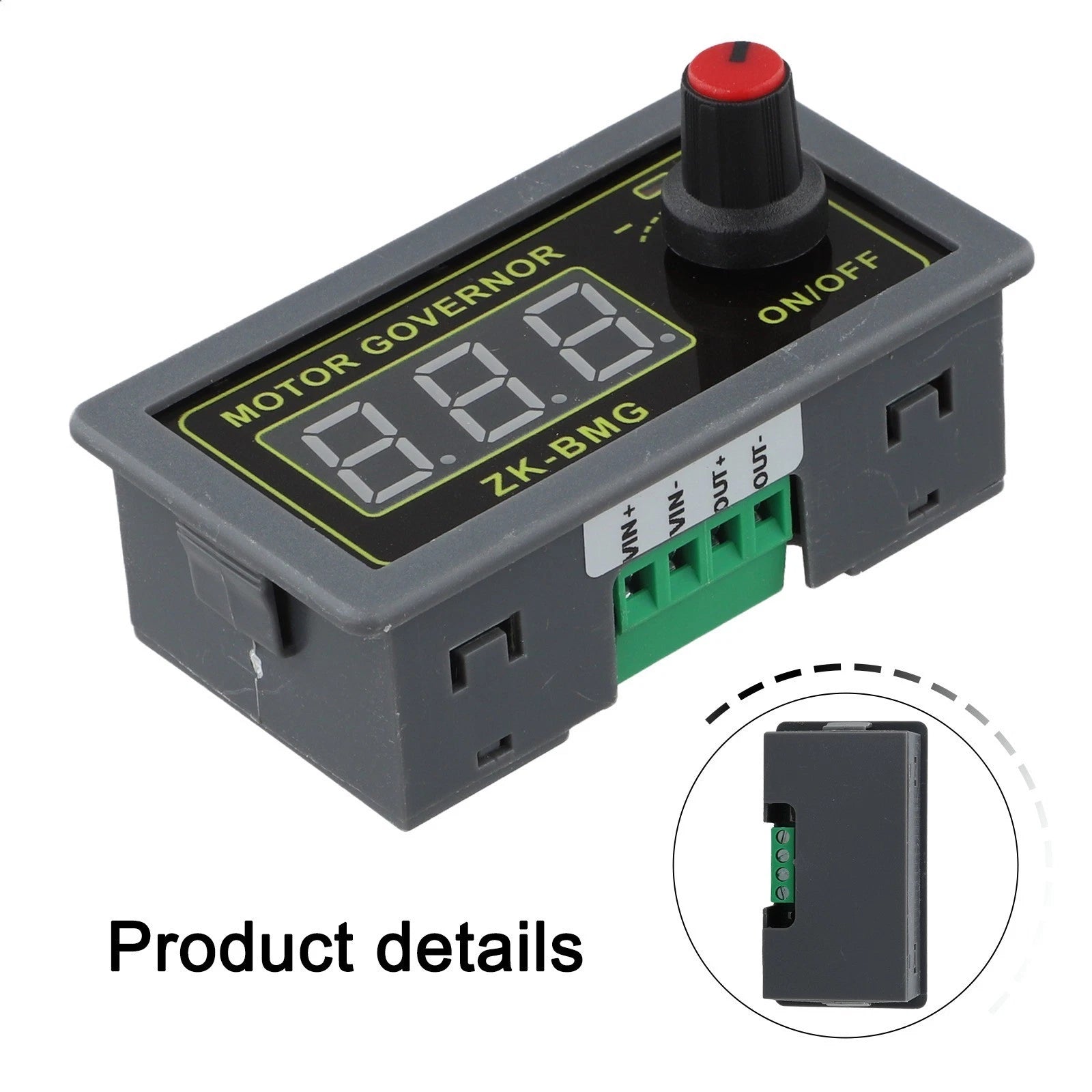 PWM Motor Controller for DC Fan with Adjustable Duty Cycle and Frequency