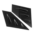 Pair Side Window Louver Vent Scoop Cover for Subaru WRX STI (2015–2018)