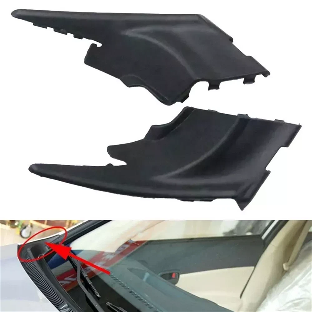 2Pcs For 2006-2011 Hyundai Accent Front Right & Left Side Cowl Panel Cover Trim