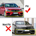 Front Bumper Lip Chin Spoiler Splitter for Benz E-Class W212 (2014–2016) Carbon