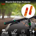 Bike Handlebar Grip Cover 125mm Soft End Protector for 1 Pair