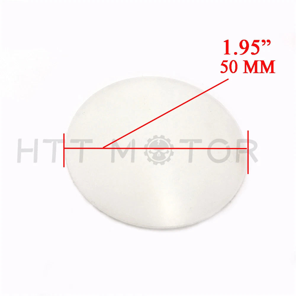 Plastic Round Circle Plate 50mm (1.95") for Universal Use