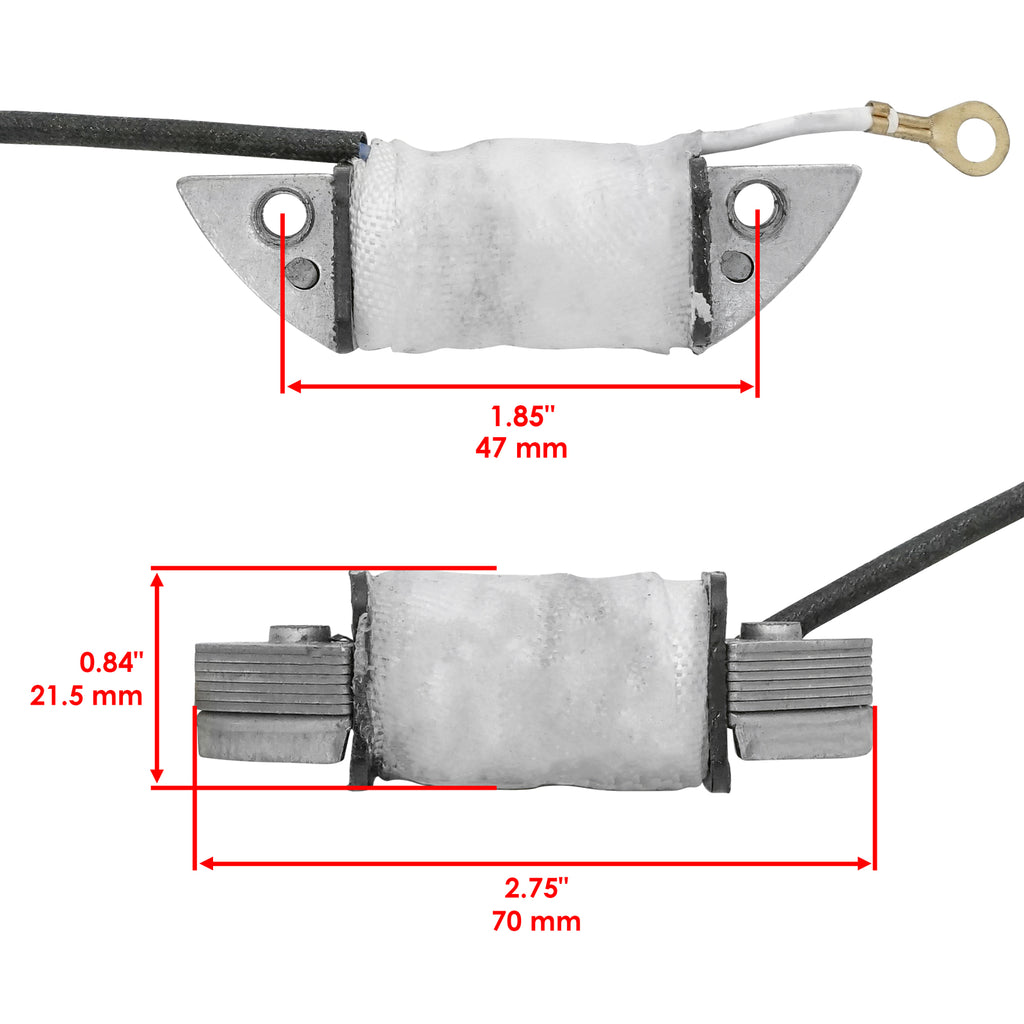 Caltric Stator Primary Coil Replacement for Suzuki LT50 (1984–1987)