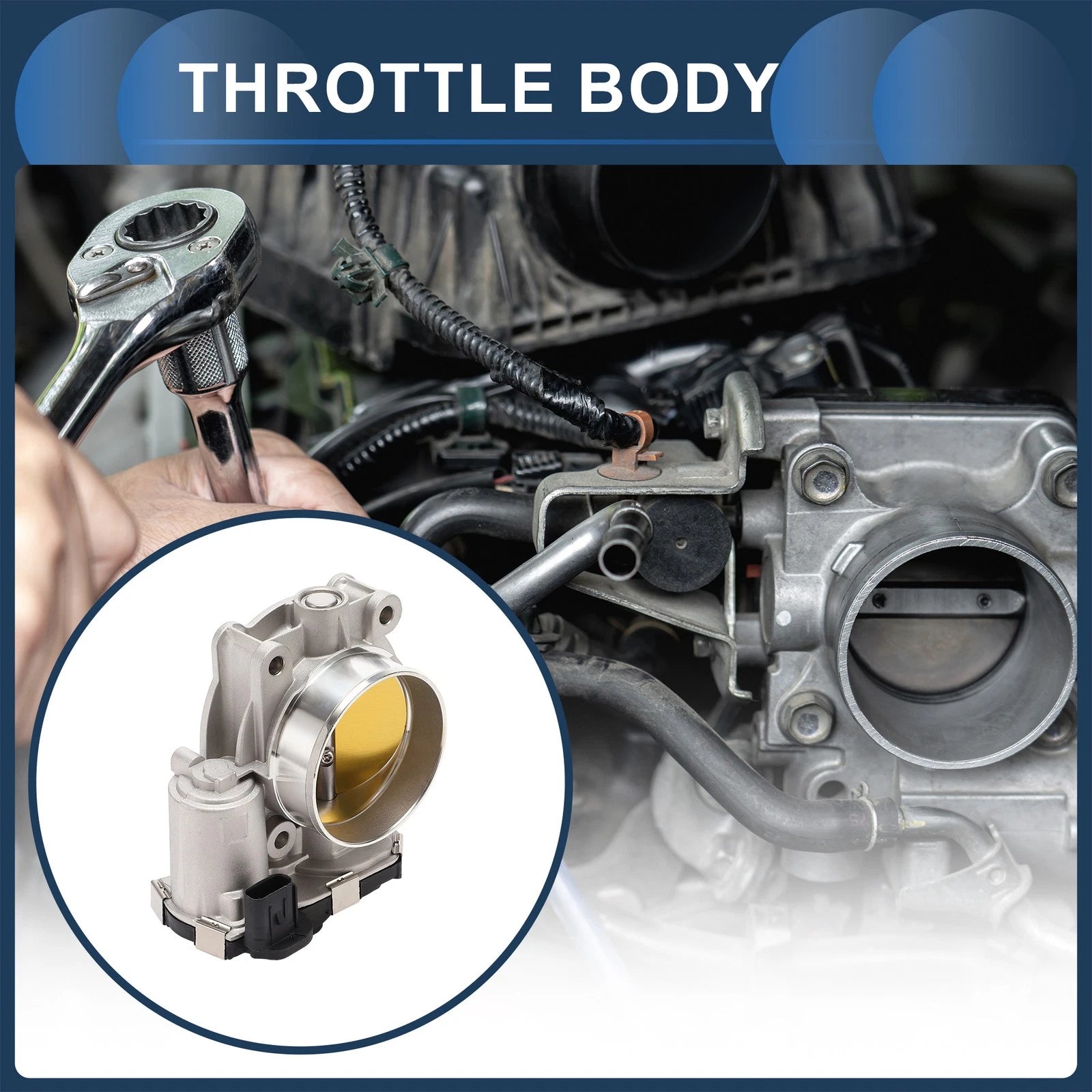 Throttle Body Replacement for Chevy Impala Equinox Traverse (2006–2017)