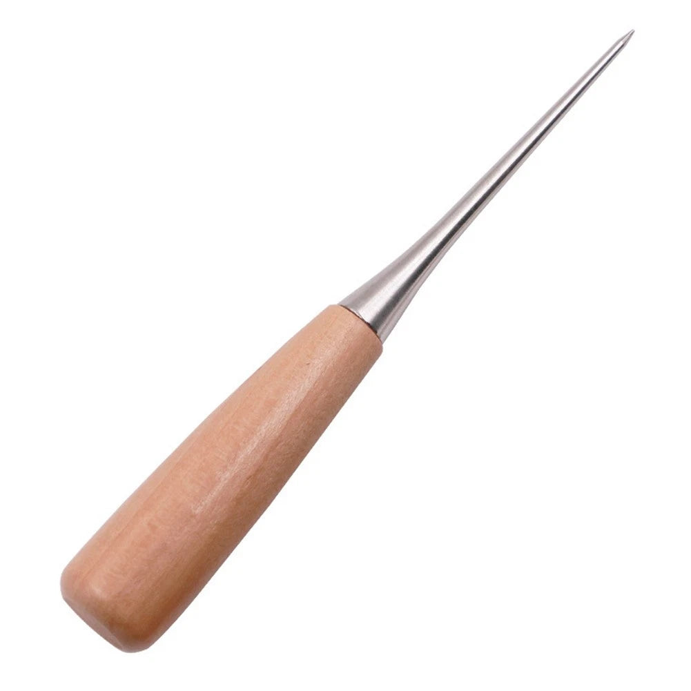 Round Hole Punching Awl for Leather Craft and Sewing Projects