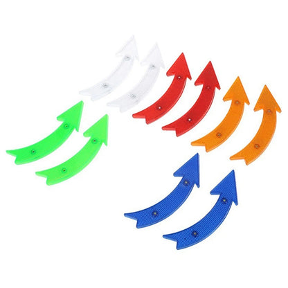 Bike Reflectors for Bicycle Accessories (Green)