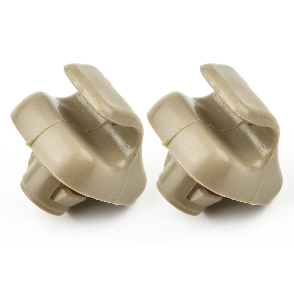 2X Sun Visor Retainer Clip Bracket for Nissan Pathfinder (2006–2012) Frontier (2005–2017)
