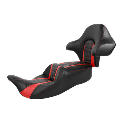Gel Seat Backrest for Harley Electra Glide, Street Glide (2014–2023)