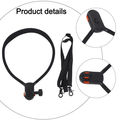 Magnetic Neck Strap Mount for DJI OSMO 360 Pocket 3 & Action 5 Pro