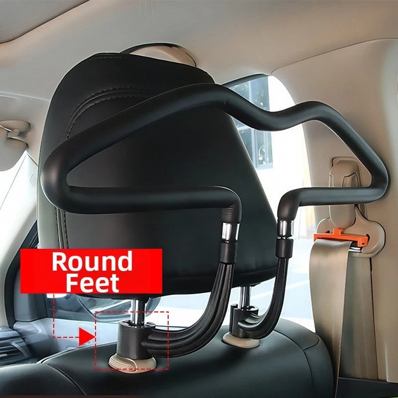 Adjustable Car Seat Clothes Hanger Hook for Back Seat Organization