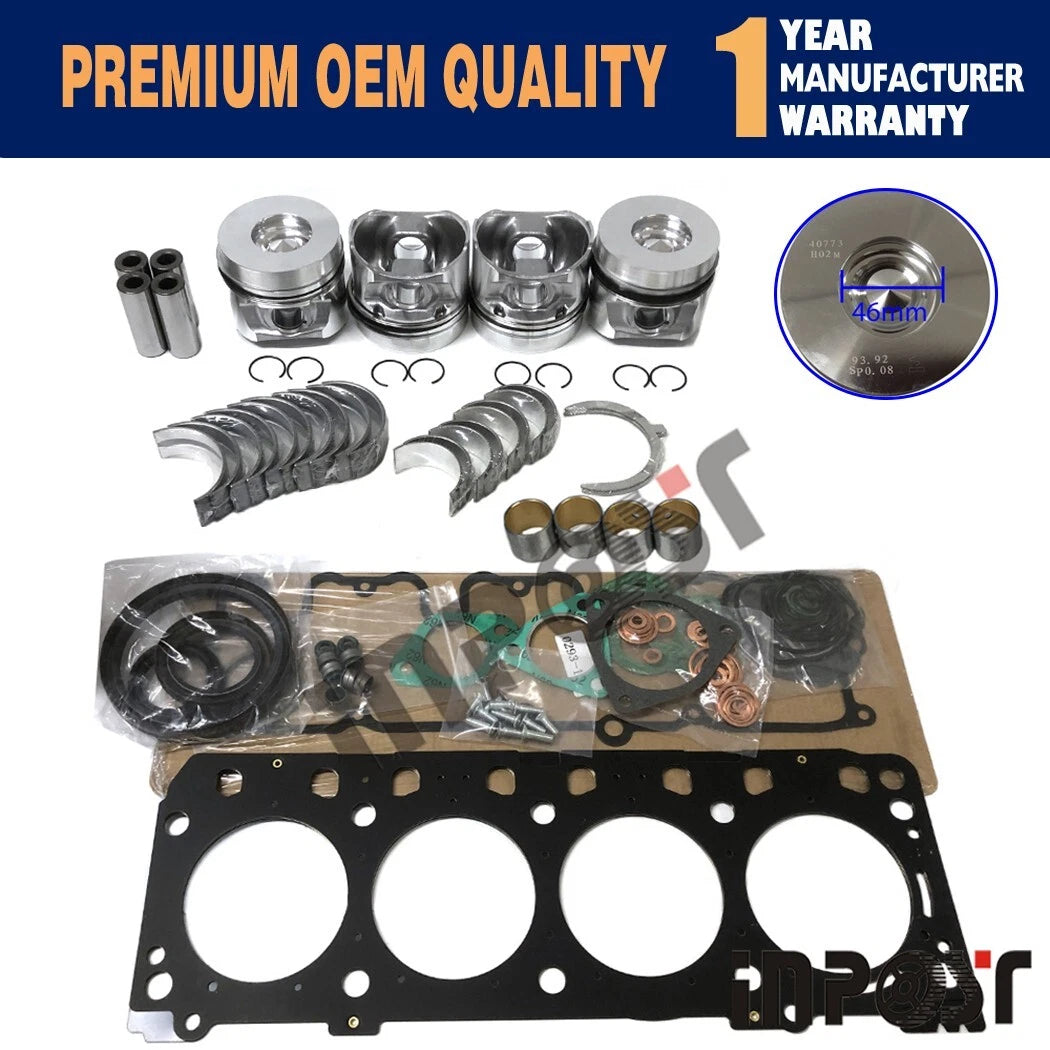 Engine Overhaul Rebuild Kit for Deutz F4L2011 BF4L2011 (STD)