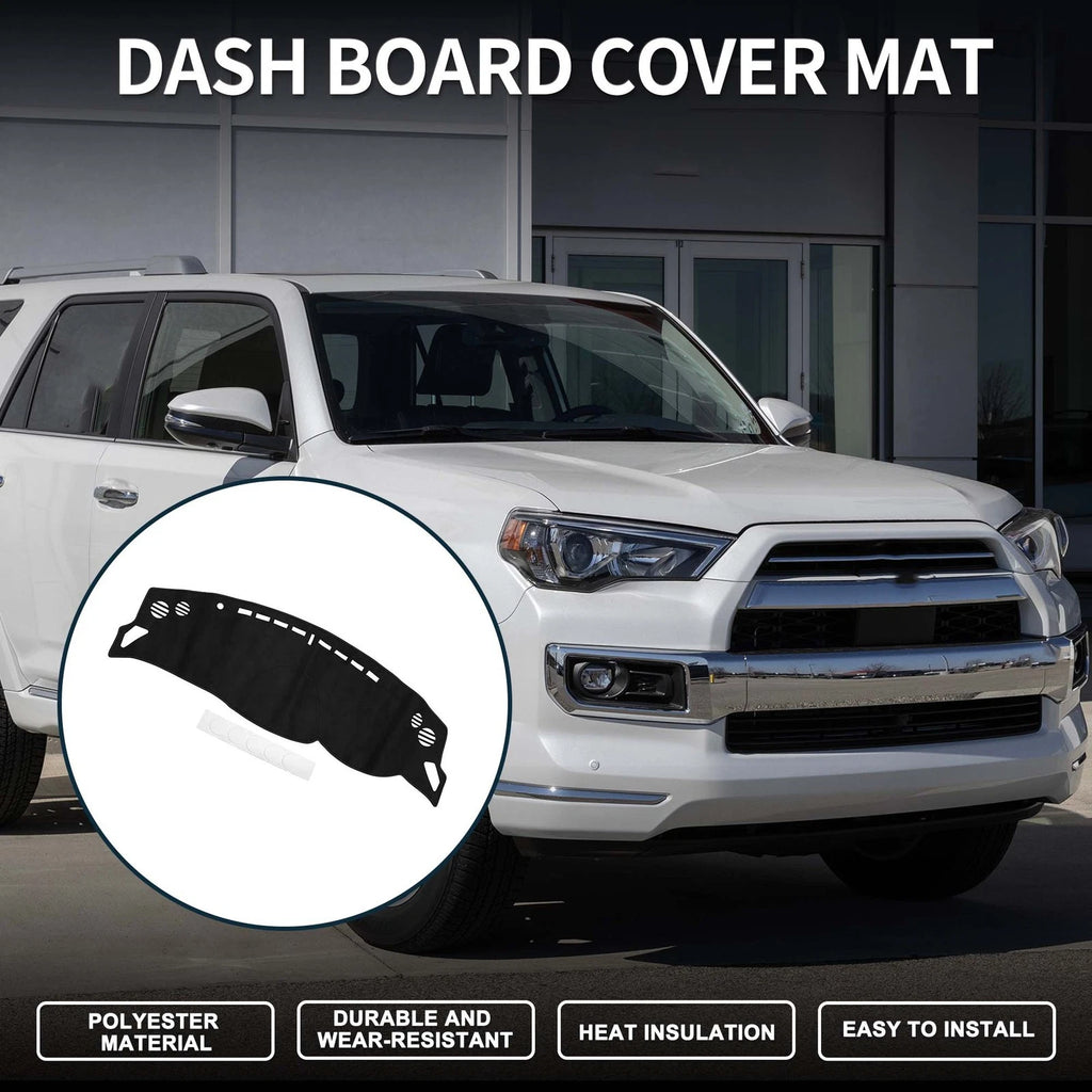 Dashboard Cover Mat for Toyota 86 (ZN6) (2012) Sun Protector Black