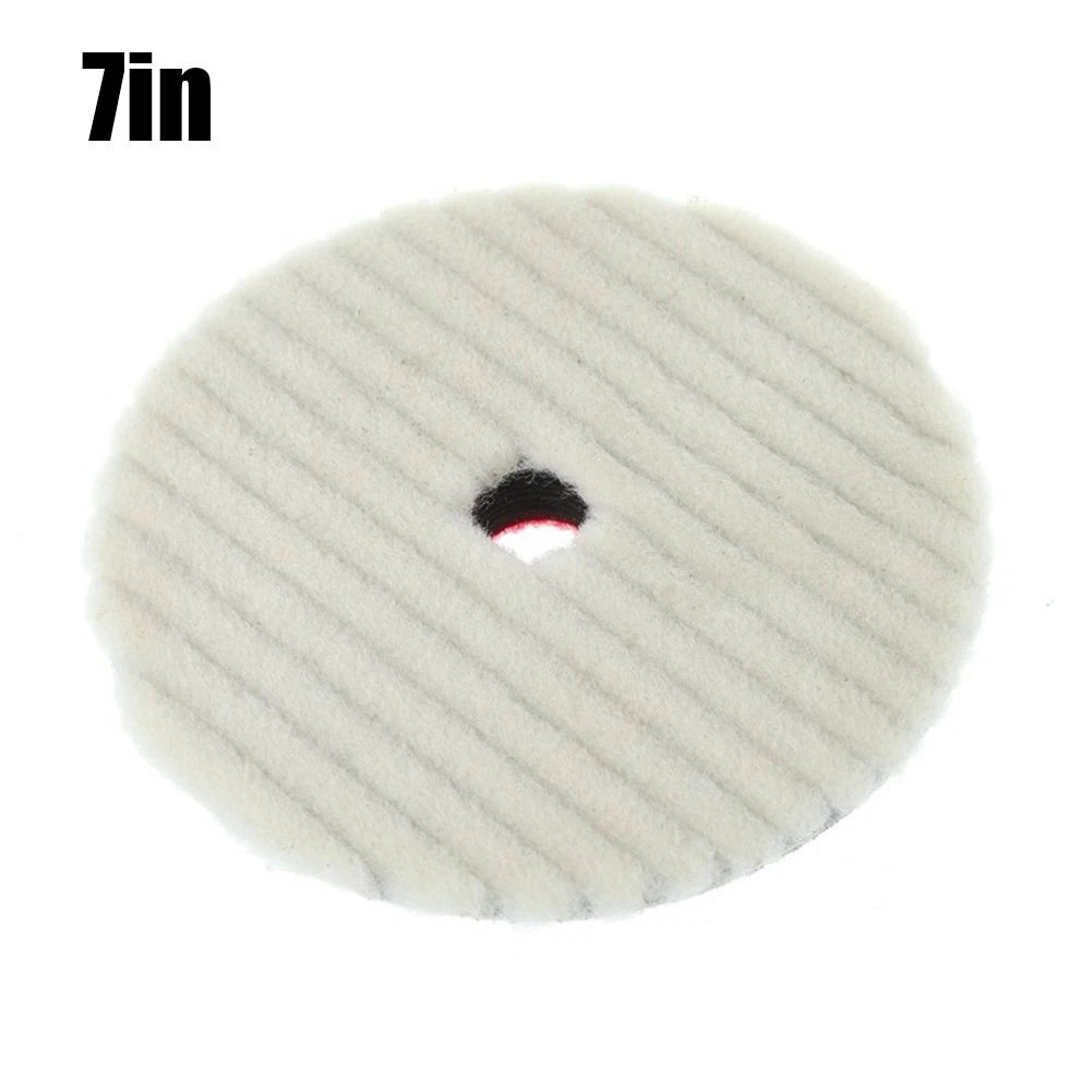 6" Wool Buffing Pad for Car Polishing (Non-Lint)