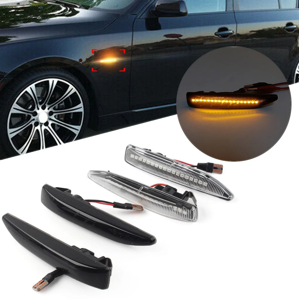 LED Dynamic Side Marker Indicator Light for BMW 7 Series E65 E66 E67 E68 (2001–2008)