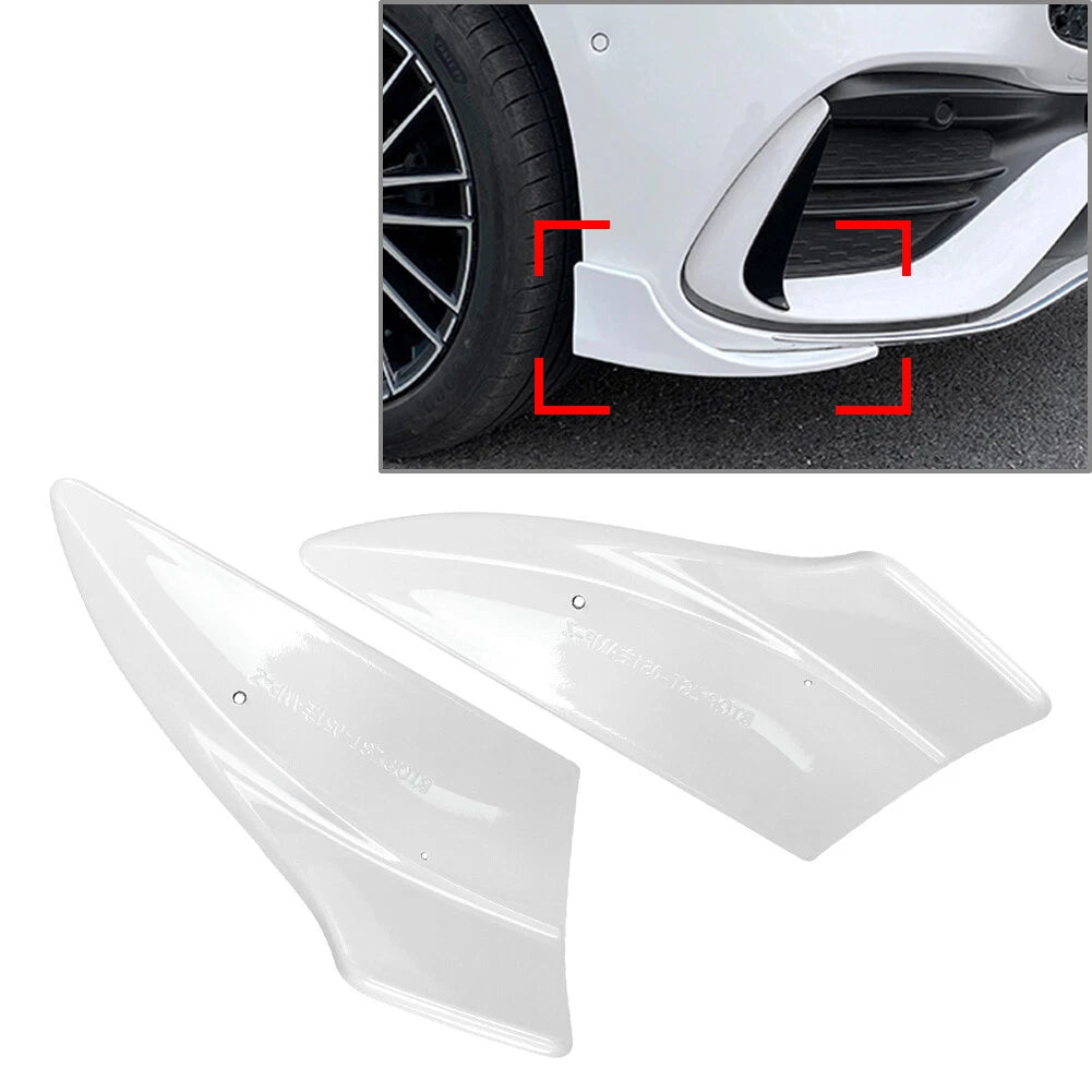 Splitter Air Vent Intake Lower Spoiler Canards for Benz C Class W206 Sedan