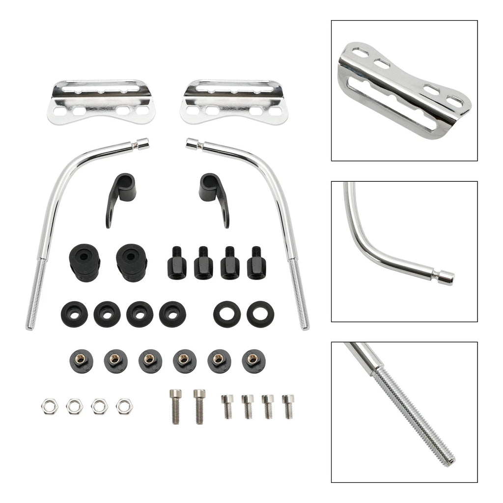 Headlight Mounting Bracket for Universal Motorcycle Retro Cafe Racer (T9)