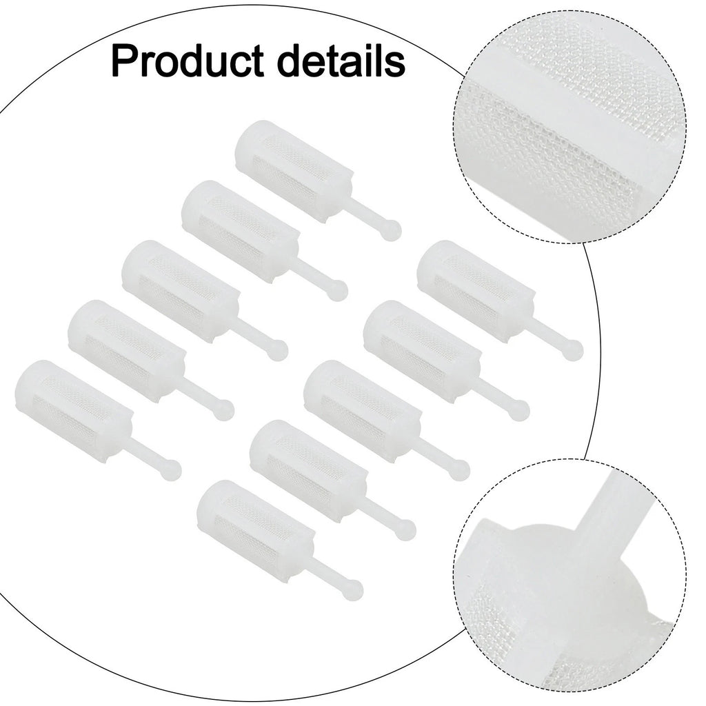 10Pcs Fine Mesh Spray Gas Filters for Gravity Feed Paint Spray
