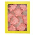 8 Piece Marine Animal Cookie Cutters for Home Kitchen