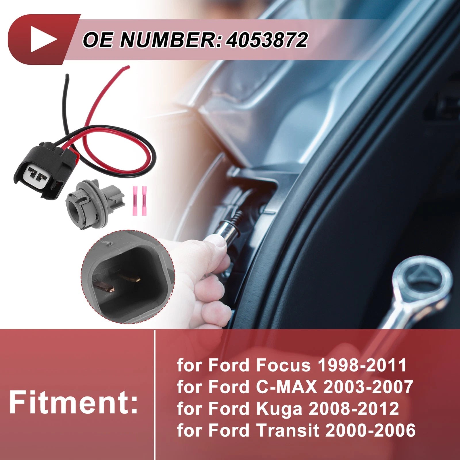 Fog Light Socket Wiring for Ford Focus (1998–2011) No. 4053872