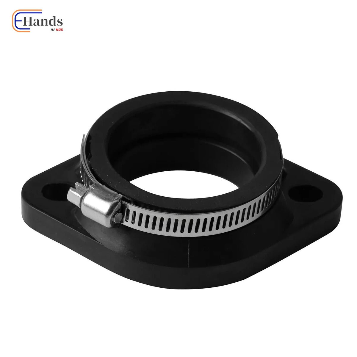 Rubber Manifold Flange 42mm Smoothbore Carb for Harley-Davidson (HS42/062-42K)