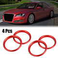 Air Vent Ring Inner Trim Aluminum Alloy Replacement for Audi A3 S3 Q2L (2013–2021)
