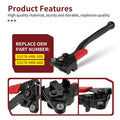 Left Hand Rear Brake Lever for Honda Rancher 420, Foreman 500, 520 (2007–2023) 53178-HR6-305