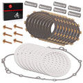 Clutch Friction Steel Plates Kit for Yamaha FZ09 FJ09 (2014–2017)