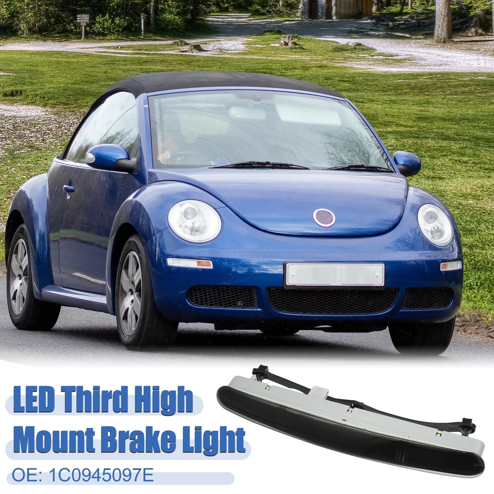 High Level Third Rear Brake Stop Light for Volkswagen Beetle (1998–2010)
