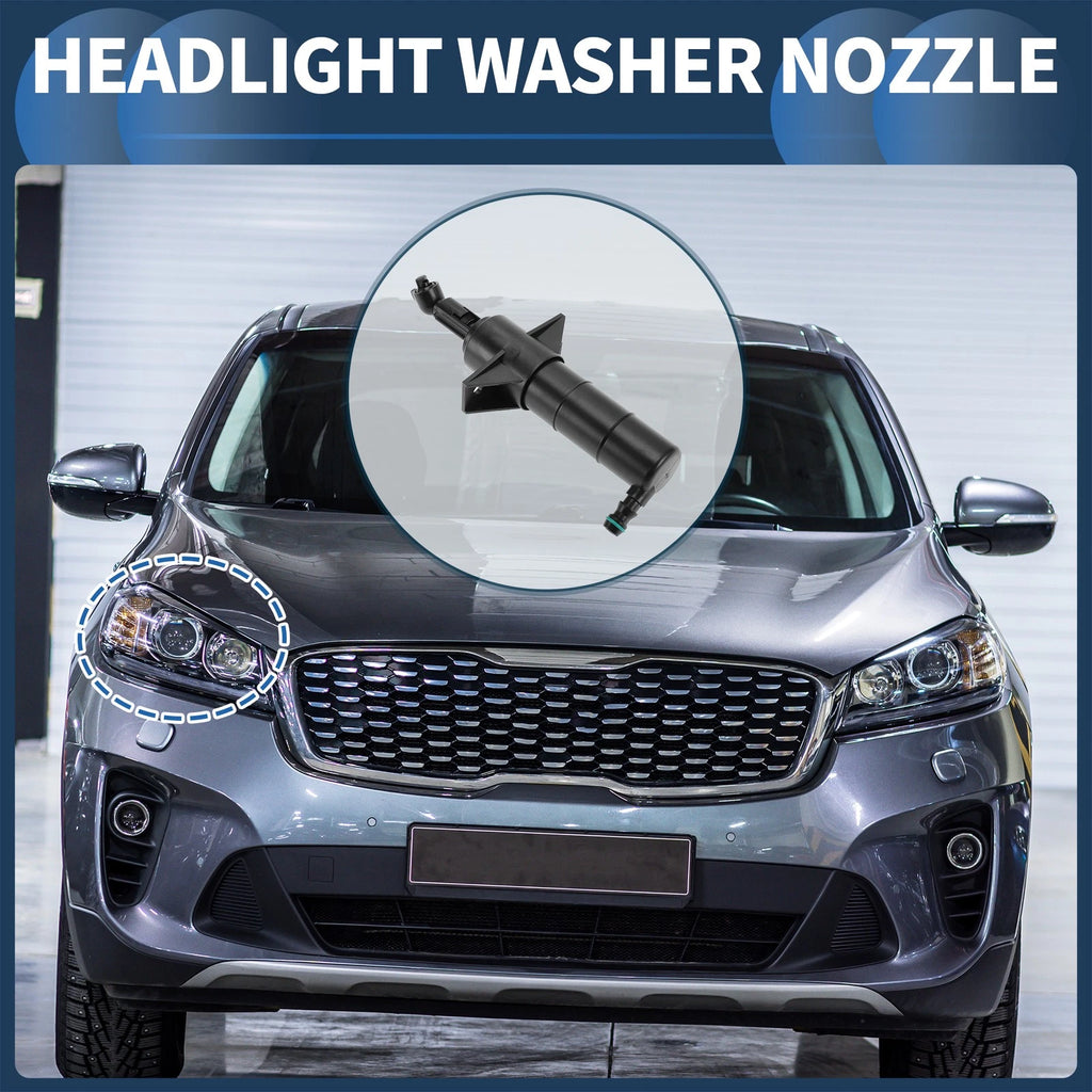 Front Passenger Headlight Washer Nozzle Replacement for Mercedes-Benz GLK350 (2010–2015)
