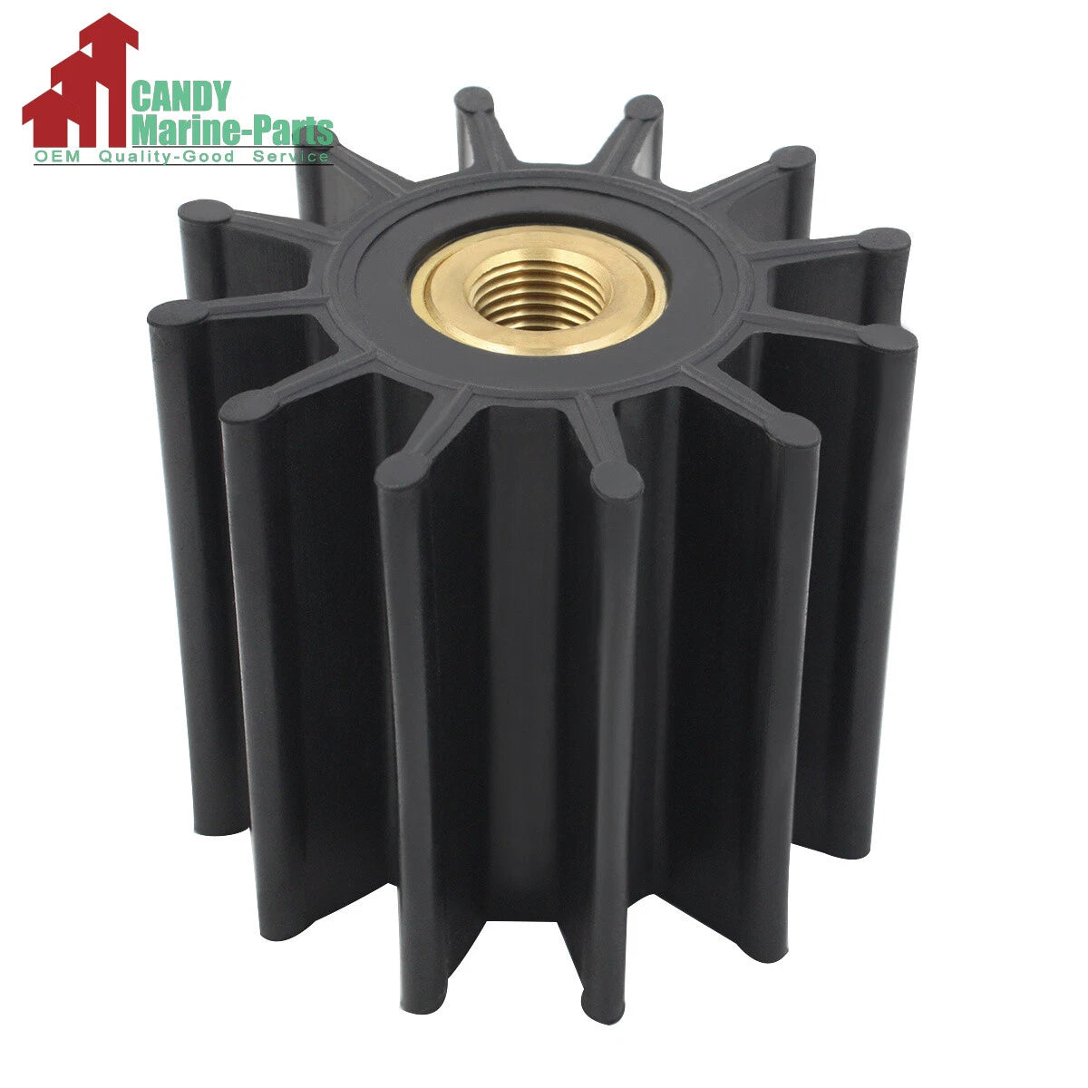 Impeller for Cummins Marine Diesel Pump (Replaces Sherwood 27000K, 3974456, 500181)