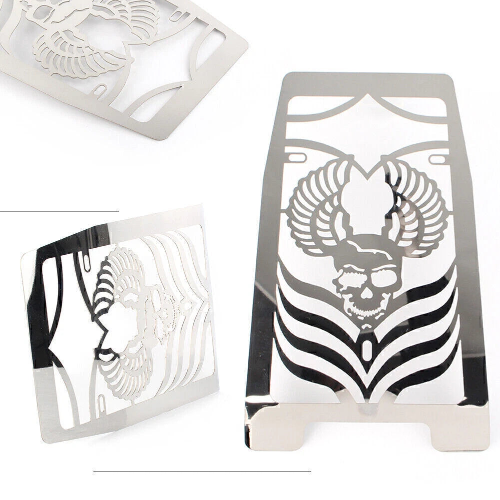Skull Radiator Grill for Yamaha V-Star XVS650 (1998–2017)