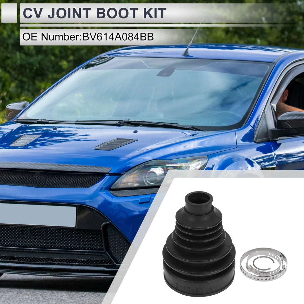 Inner CV Joint Boot Kit with Clamps for Ford Focus (2011–2015) BV614A084BB
