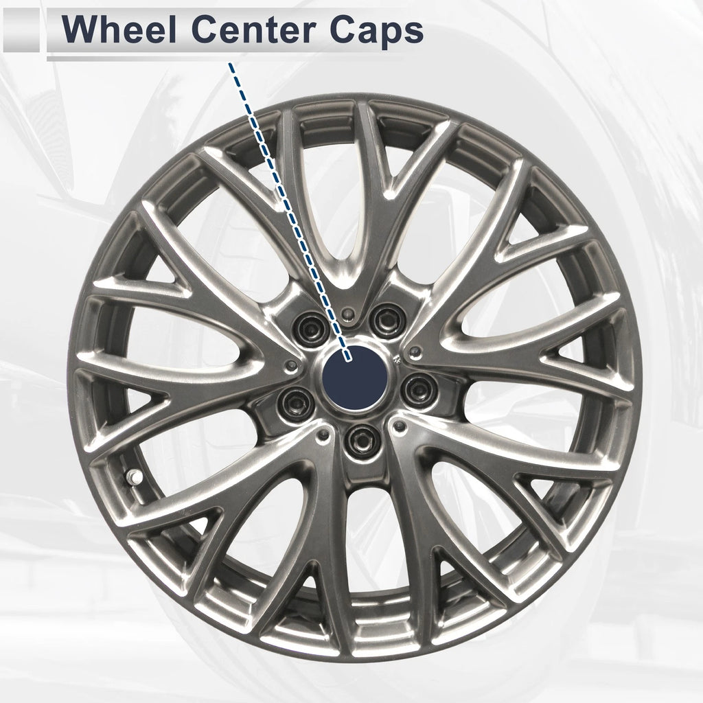 Wheel Center Caps Replacement for Lexus LX470 (1998–2001) Silver 1pc