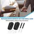 Keyless Entry Remote Key Shell Case Replacement for Hyundai i20 i30 i35 (2010–2022)