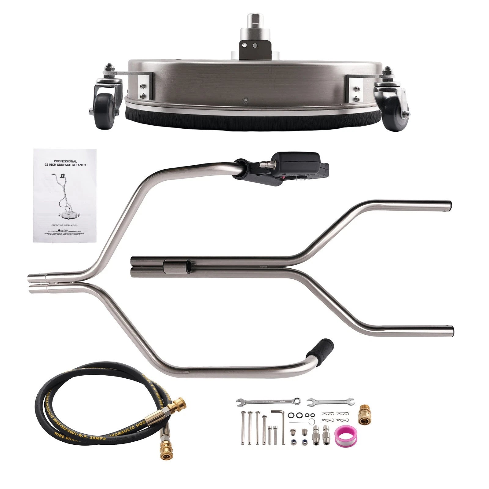 22 Inch Pressure Washer Surface Cleaner for (4200PSI)