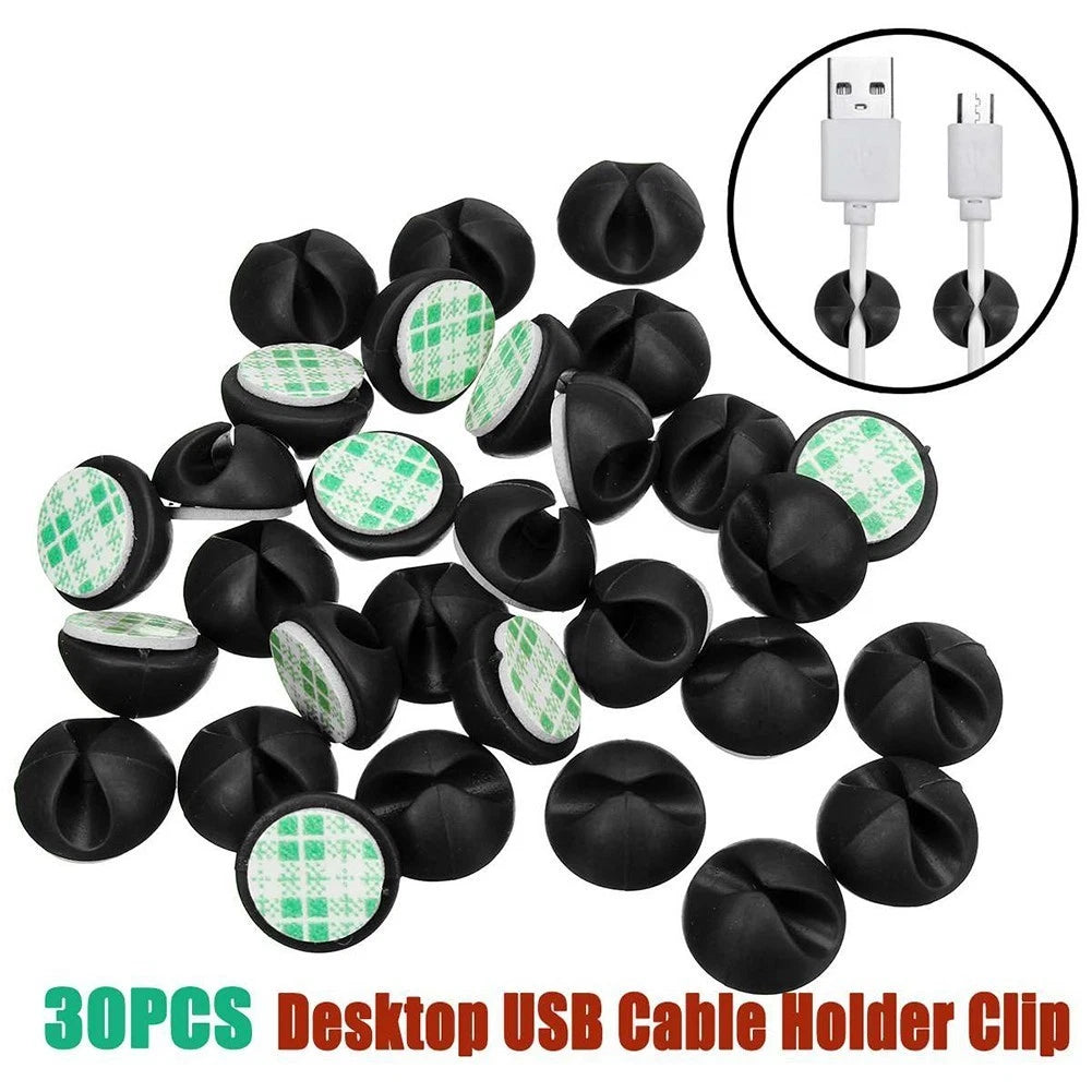 Multi purpose Wire and Cable Holders 30pcs Convenient and Compact