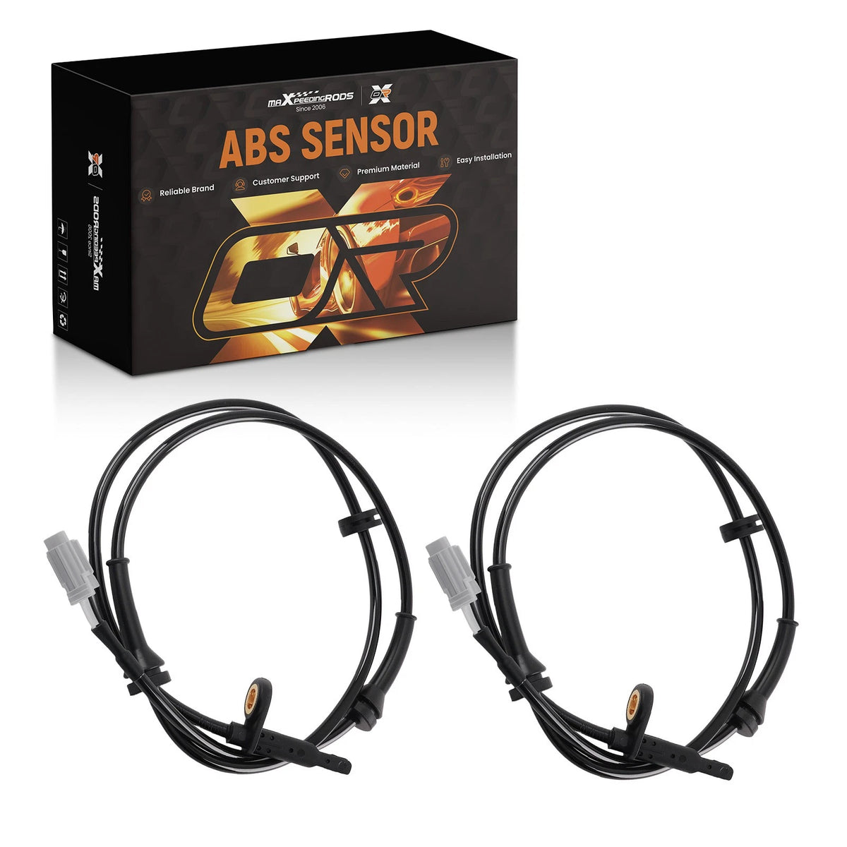 2PCS ABS Wheel Speed Sensor for Nissan Altima Maxima (2013–2018) 479103TA1A