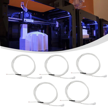5X Thermistor Temperature Sensor 100K for Ender 3 Pro, CR-10, CR-10S