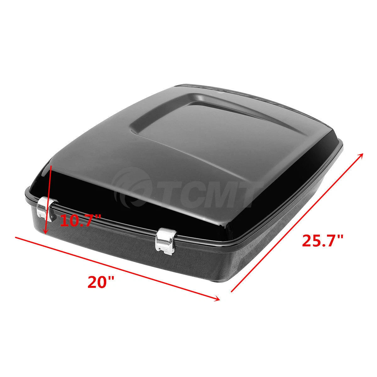 Chopped Trunk Pad Mount Rack Plate for Harley Touring Electra Glide (2014–2023)