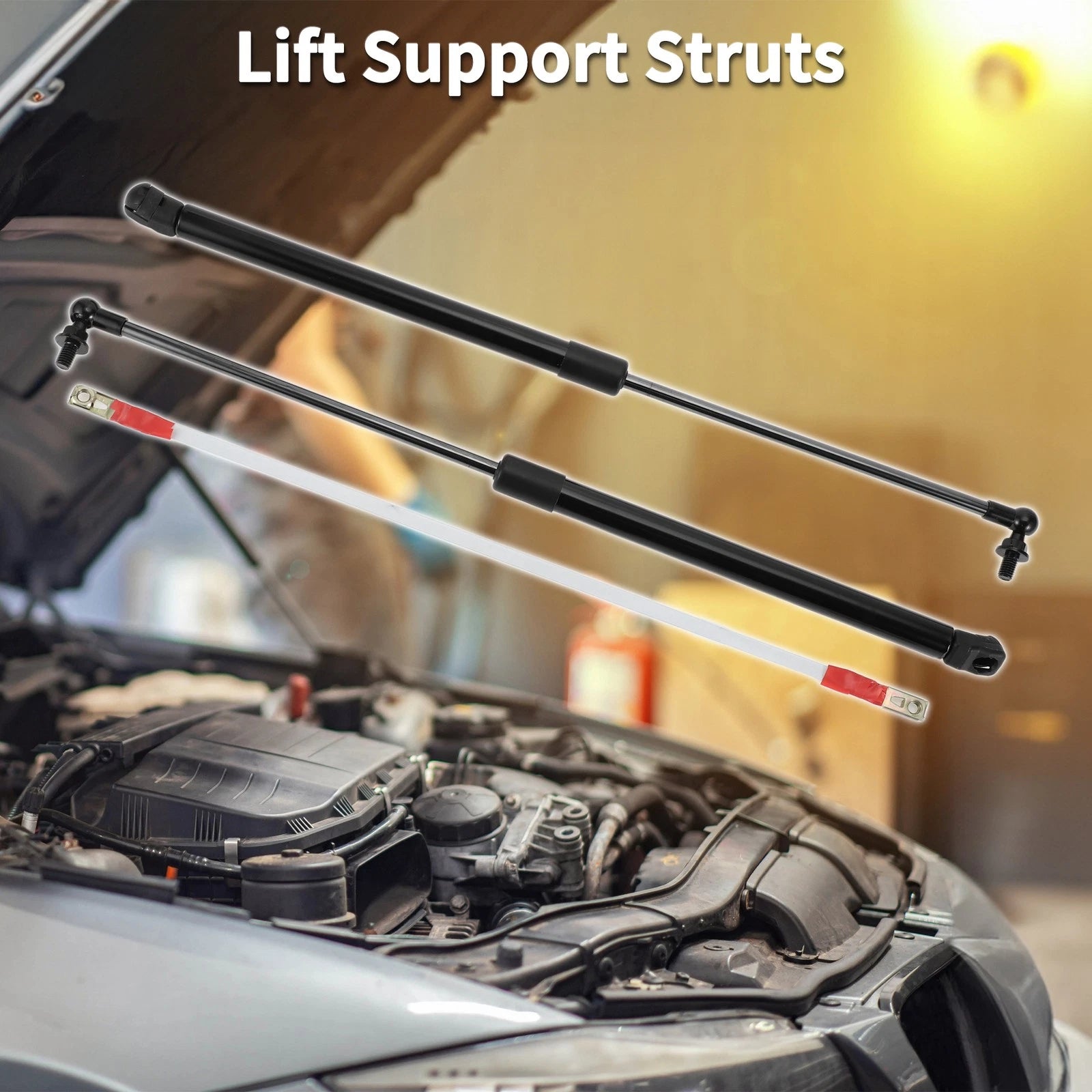 Front Hood Lift Supports Struts Gas Spring for Mazda 6 M6 (2014–2021)