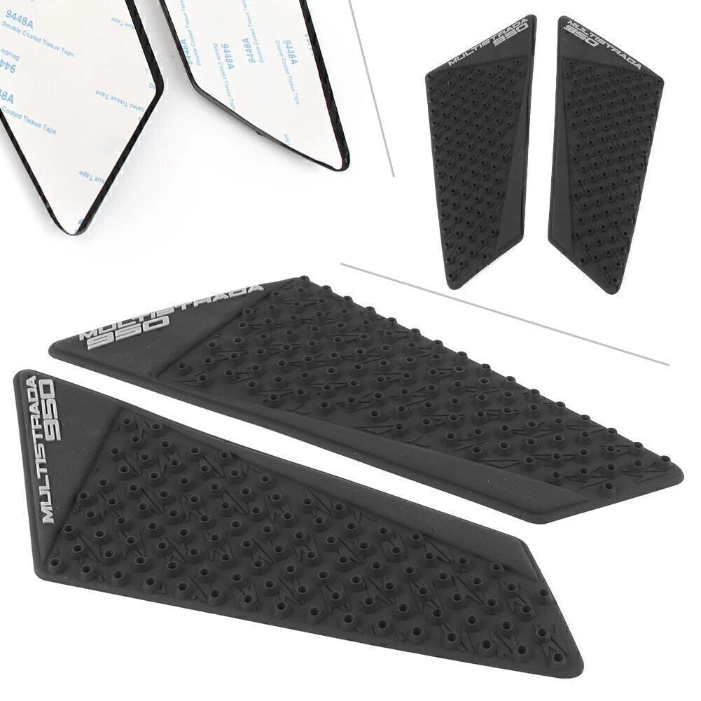 Gas Tank Traction Pad Side Knee Grip Protector for Ducati Multistrada 950 (2017–2019)