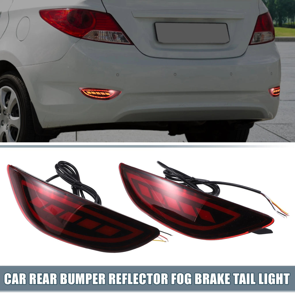 LED Tail Light Reflector Rear for Hyundai Accent (2012–2017)