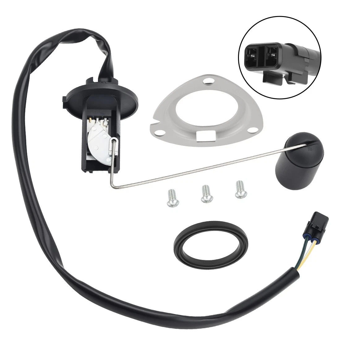 Fuel Sending Unit Sensor + Set Plate for Honda Foreman 500 (2005–2016) 37080-HP0-A01